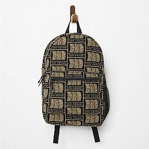 OVO sound Leopard gold print Backpack