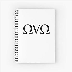 OVO greek symbols Spiral Notebook