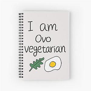 ovo vegetarian Spiral Notebook