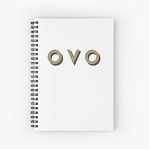 DRAKE - OVO LOGO Spiral Notebook