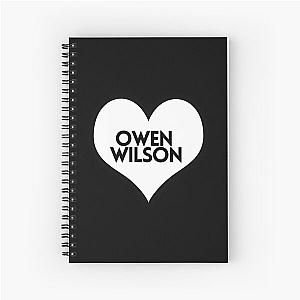 Love Owen Wilson Spiral Notebook