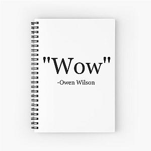 Owen Wilson  Spiral Notebook