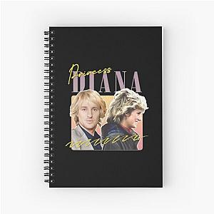 Princess Diana Owen Wilson Funny Spiral Notebook