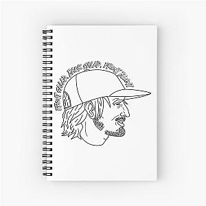 Owen Wilson Skates Spiral Notebook