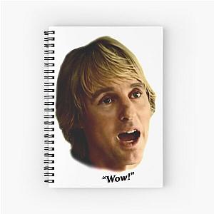 Owen Wilson Wow! Spiral Notebook