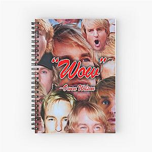 Owen Wilson Quote Tee Spiral Notebook