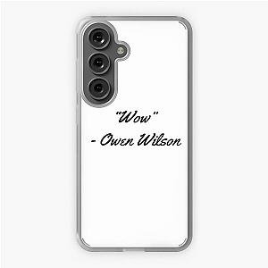 “Wow” - Owen Wilson Samsung Galaxy Soft Case