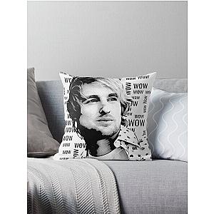 "Wow."- Owen Wilson Throw Pillow