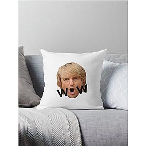 Owen Wilson WOW Throw Pillow