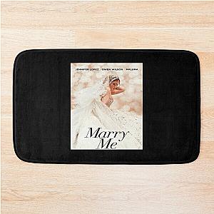 Marry Me Movie 2022 - Jlo Owen Wilson Bath Mat