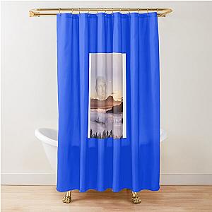 WOW - Owen Wilson Graphic T-Shirt Shower Curtain