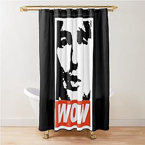 Wow. It's Owen Wilson. Wow. Essential Shower Curtain