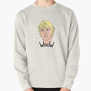 Owen Wilson wow meme Pullover Sweatshirt