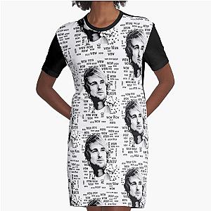 "Wow."- Owen Wilson Graphic T-Shirt Dress