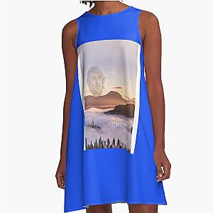 WOW - Owen Wilson Graphic T-Shirt A-Line Dress