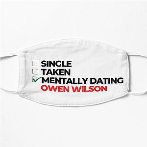 Mentally Dating Owen Wilson Flat Mask