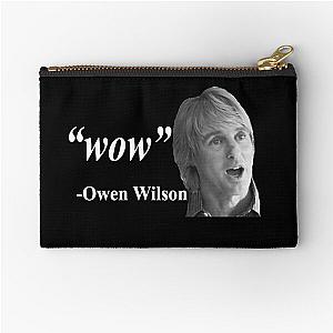 "Wow" - Owen Wilson Zipper Pouch