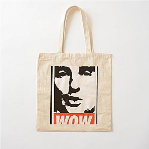 Wow. It's Owen Wilson. Wow. Cotton Tote Bag