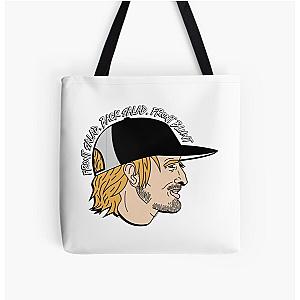 Owen Wilson Skates Colour All Over Print Tote Bag