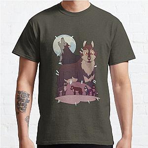 Hunter's T-Shirt with wolves | The Owl House Classic T-Shirt RB1107