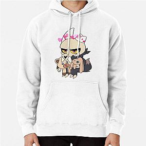 cuddly king with hearts, the owl house Pullover Hoodie RB1107