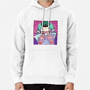 The Owl House Shy Amity Holding a Pillow Pullover Hoodie RB1107