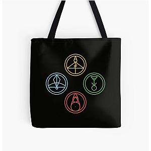 The Owl House Magic Glyphs All Over Print Tote Bag RB1107