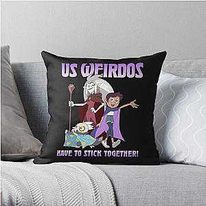 US Weirdos Have To Stick Together Shirt The Owl House Throw Pillow RB1107