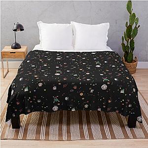 The owl house (Black) Throw Blanket RB1107