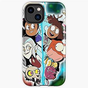 The owl House And Amphibia Mix iPhone Tough Case RB1107