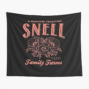 Ozark Snell Family Farms Coral Tapestry