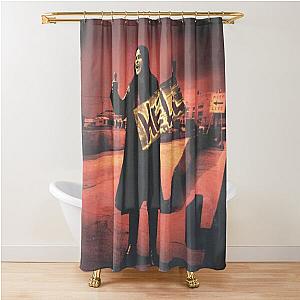 Ozzy Osbourne Hitch-hiking To Hell Shower Curtain