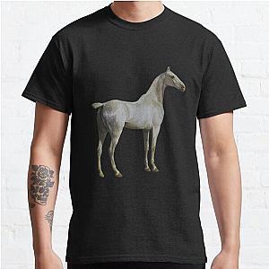 Horse Quote: "Won't you ride my white horse?" ~ Ozzy Osbourne Classic T-Shirt