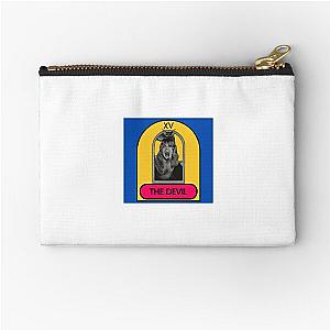 Retro Celebrities Tarot Cards THE DEVIL Ozzy Osbourne Zipper Pouch