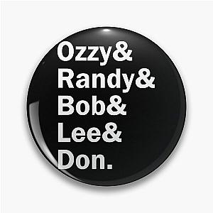 Funny Names x Blizzard of Ozz Ozzy Osbourne Pin