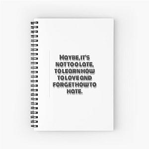 Ozzy Osbourne quote Spiral Notebook