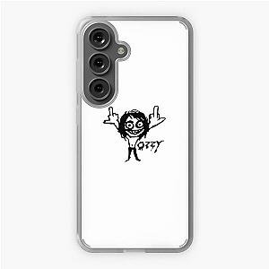 Ozzy Osbourne Logo flipping you off!! Samsung Galaxy Soft Case