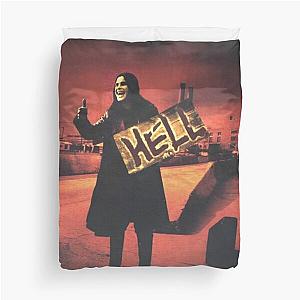 Ozzy Osbourne Hitch-hiking To Hell Duvet Cover