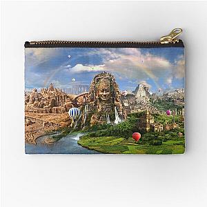 Valley Of The Temples - spiritual, peaceful temple art coexist Zipper Pouch