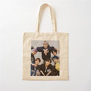 P1Harmony OT6 Group Heart Cotton Tote Bag