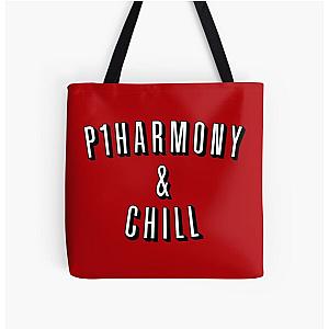 P1HARMONY & Chill All Over Print Tote Bag