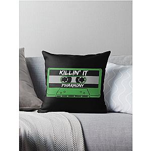 P1harmony Killin it Cassette  Throw Pillow