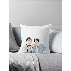 jongseob and soul p1harmony  Throw Pillow