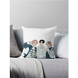 theo, intak, and soul p1harmony  Throw Pillow