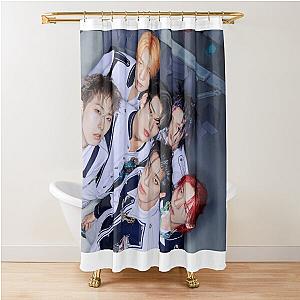 P1Harmony Doom Du Doom- KICK IN ver.  Shower Curtain