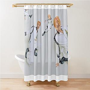 P1Harmony Jongseob Doom Du Doom- KICK IN ver.  Shower Curtain