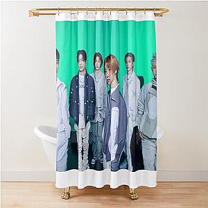 P1Harmony Back down- SET IN ver. Shower Curtain