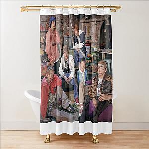 P1Harmony Back down- GROW IN ver. Shower Curtain