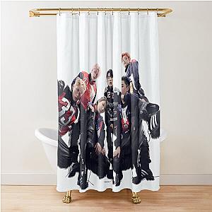 P1Harmony Disharmony: Break Out  Shower Curtain