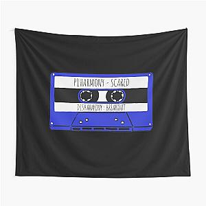 P1harmony Scared Cassette Tapestry